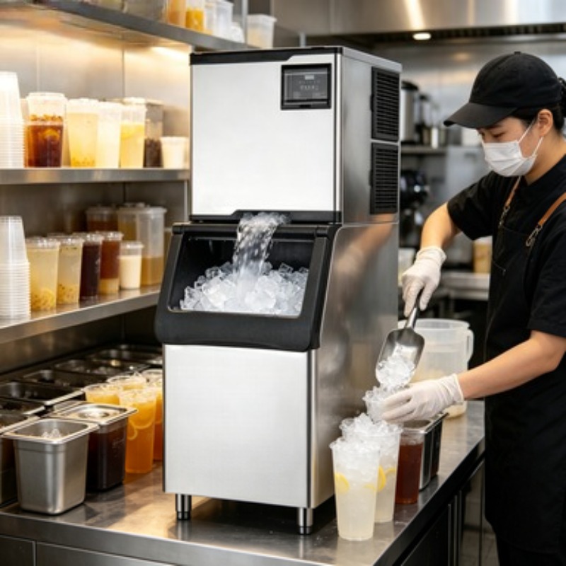 Meal Prep Vending Machine - 1 Ton Industrial Ice Block Maker