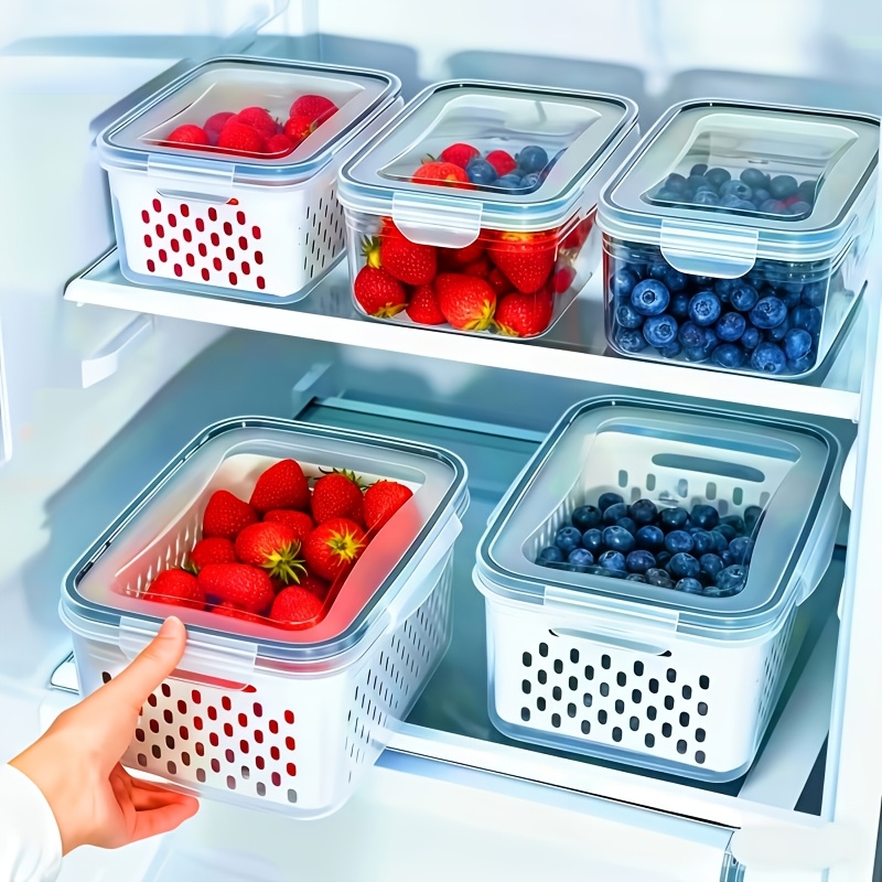 Meal Prep Containers - 4pcs/Set Leak-Proof Food Storage Containers-Airtight, Stackable