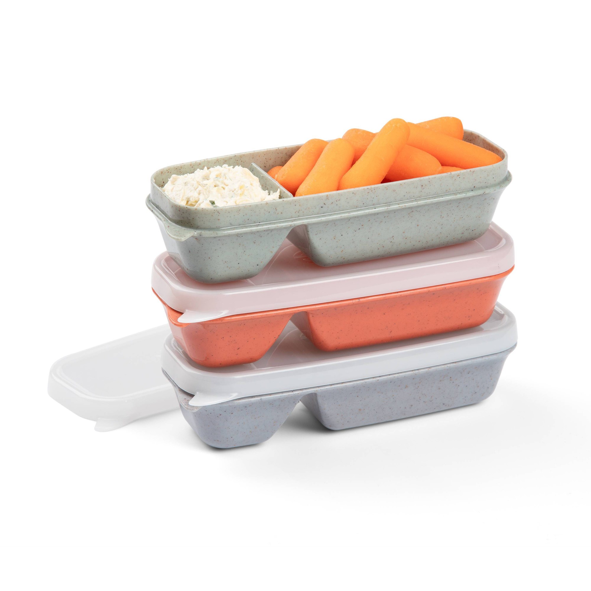 Leakproof Snack And Dip Food S - Meal Prep Containers review and price