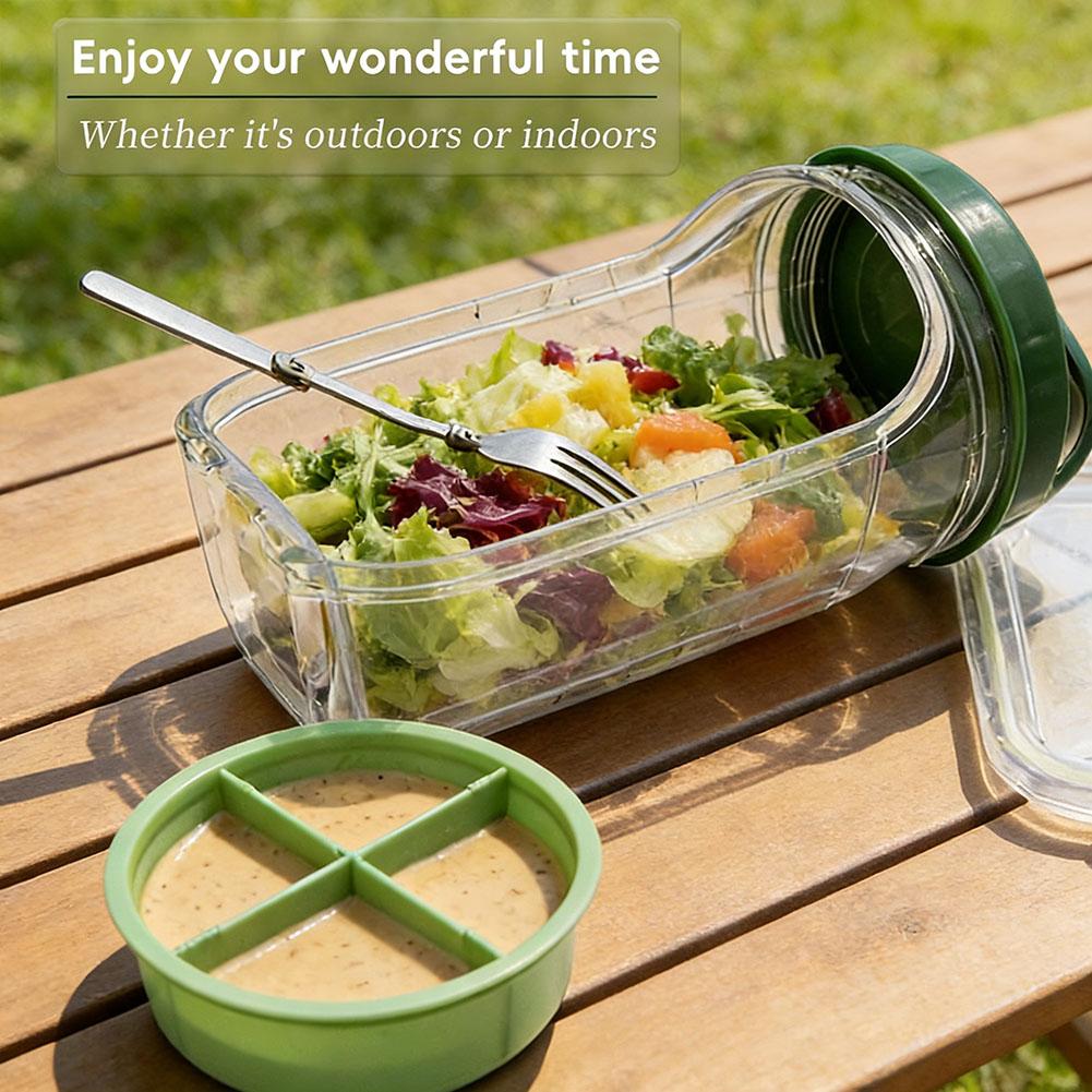 Portable Salad Container Jar w - Meal Prep Containers review and price