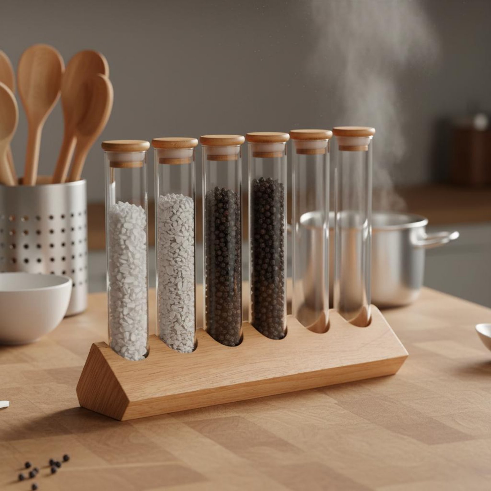 Glass Tube Container Set with  - Glass Container Set review and price