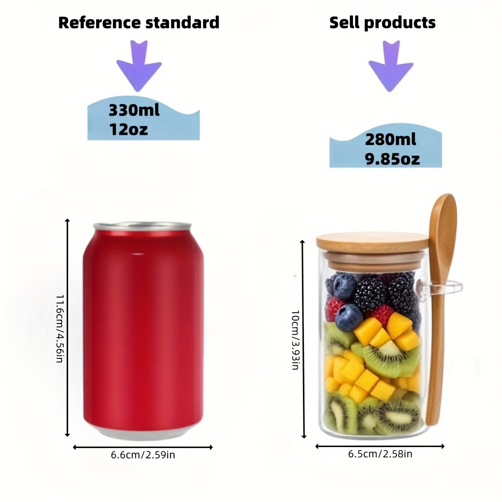 4/8/12Pcs, Oatmeal Breakfast C - Meal Prep Glass Containers With Lids review and price