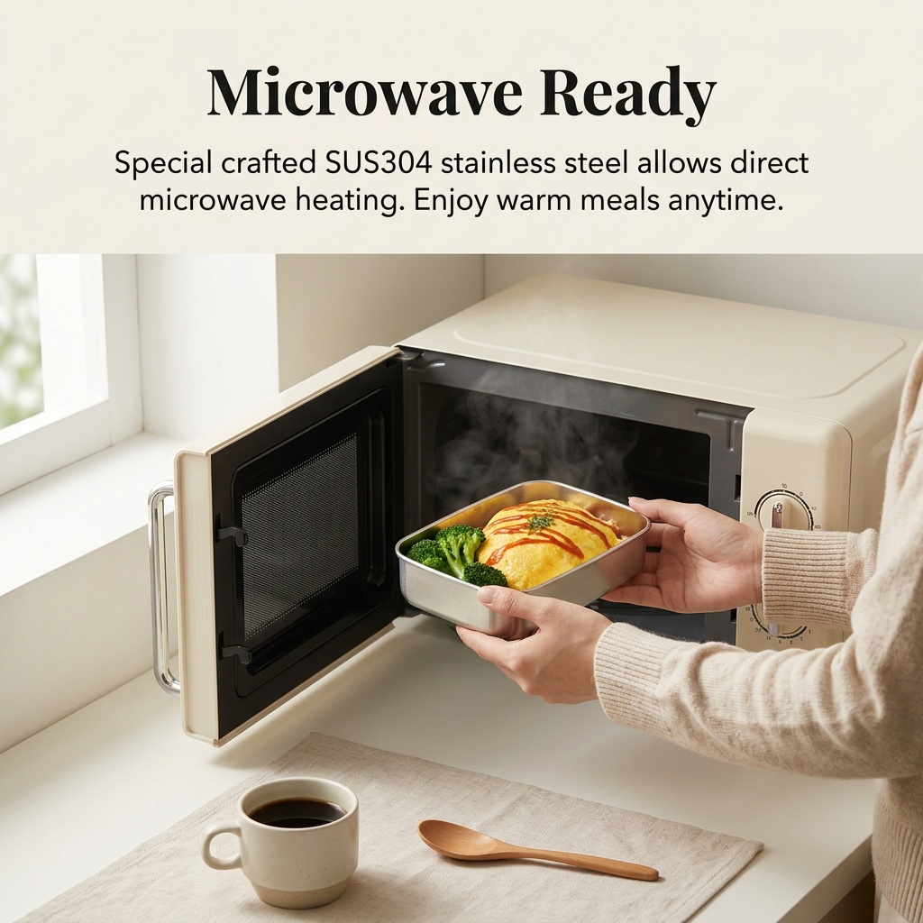 Stainless Steel Bento Box Meta - Meal Prep Containers review and price