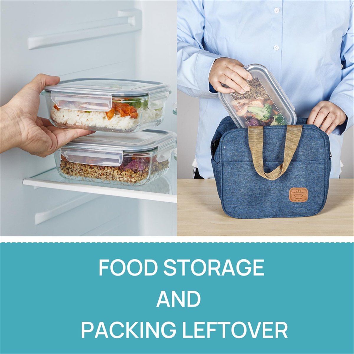 (ESTR) 5Pack 22oz Glass Storag - Meal Prep Glass Containers With Lids review and price