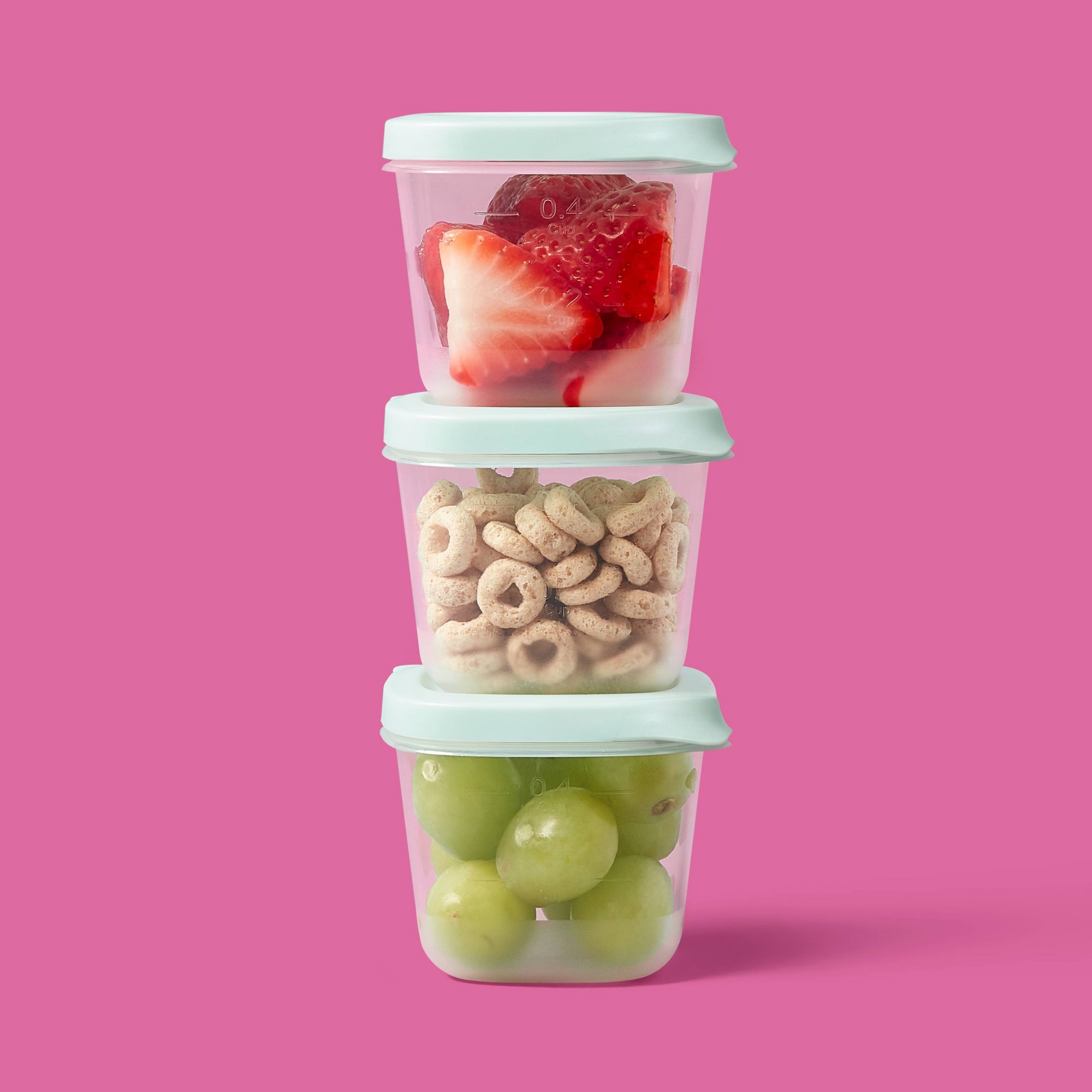 4ct Mini Square Half Cup Food  - Meal Prep Kitchen review and price