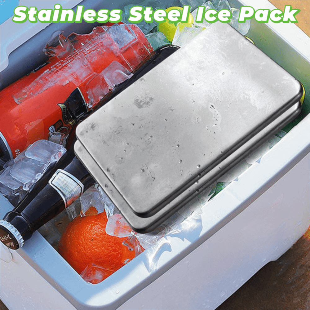 Reusable Stainless Steel Ice P - Meal Prep Quick review and price