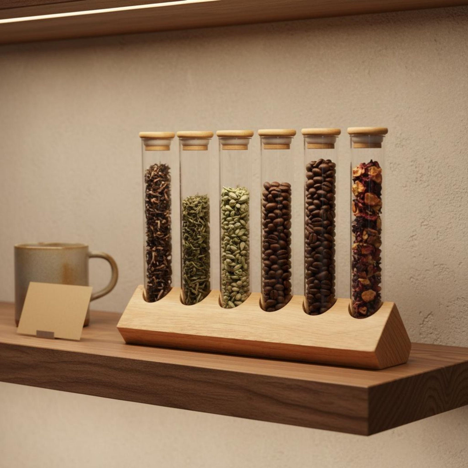 Glass Tube Container Set with  - Glass Container Set review and price