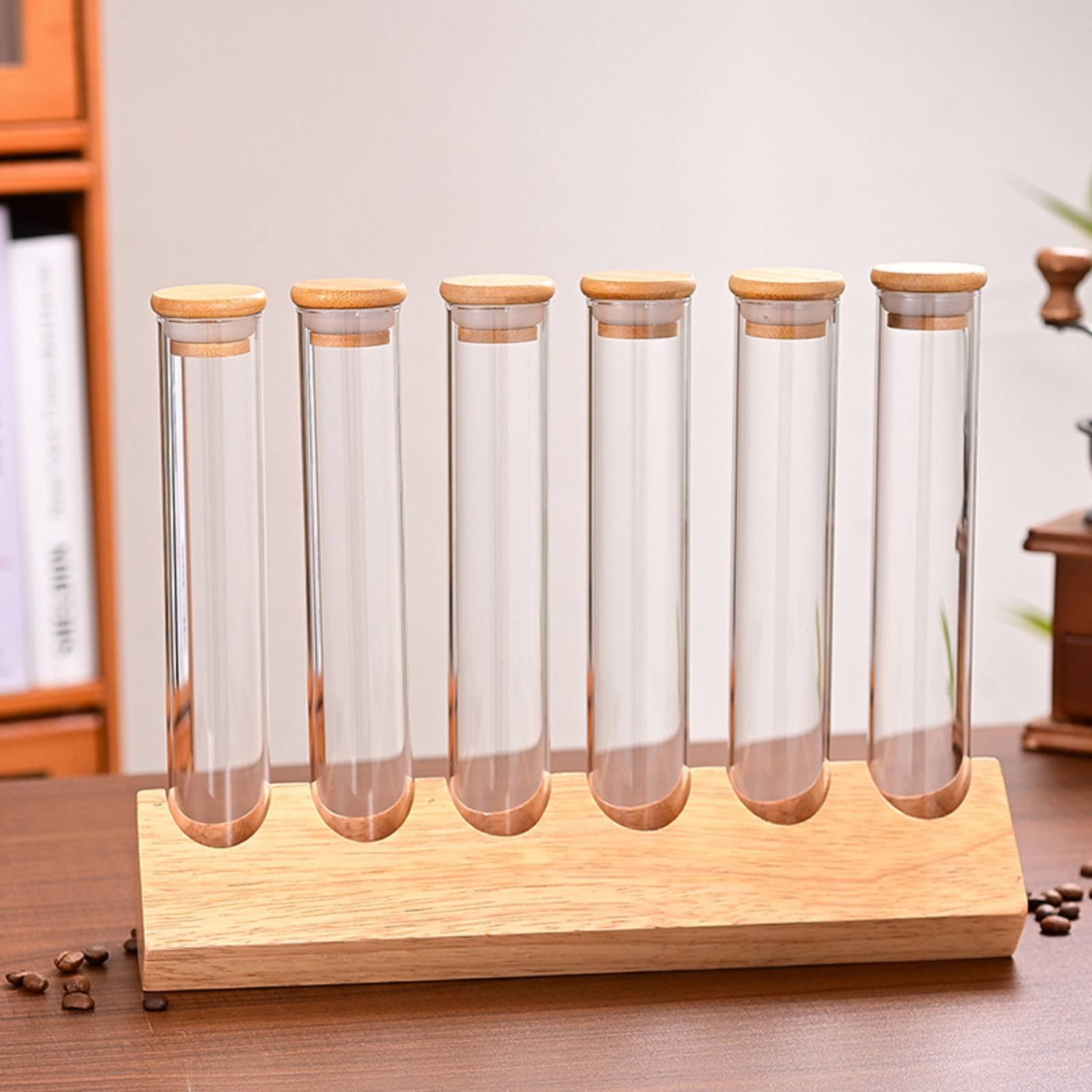 Glass Tube Container Set with  - Glass Container Set review and price