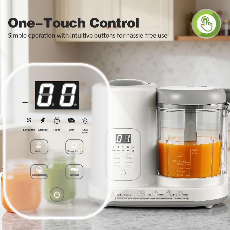 Baby Food Maker Steamer Blende - Meal Prep Youtube review and price