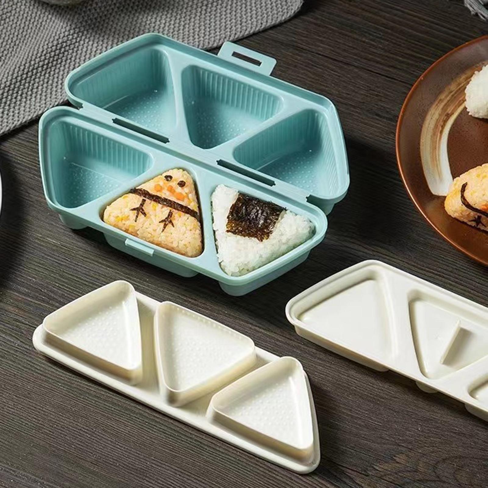 Sushi Mold Maker 6 Cavity Tria - Meal Prep Onigiri review and price