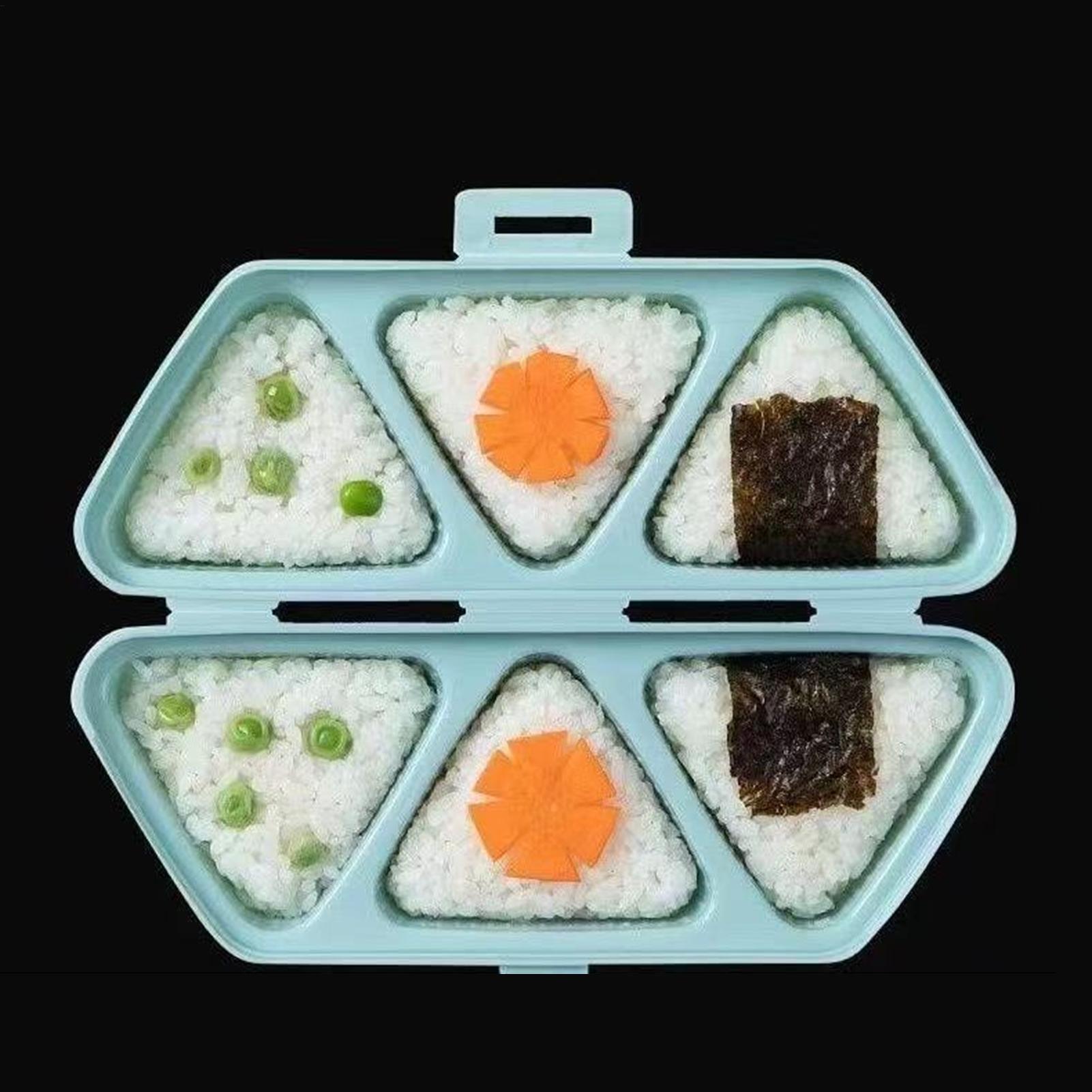 Sushi Mold Maker 6 Cavity Tria - Meal Prep Onigiri review and price