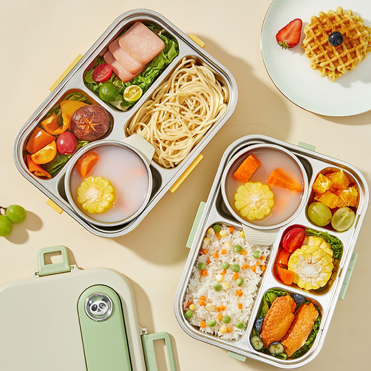 Portable Sealed 304 Stainless  - Meal Prep Containers review and price
