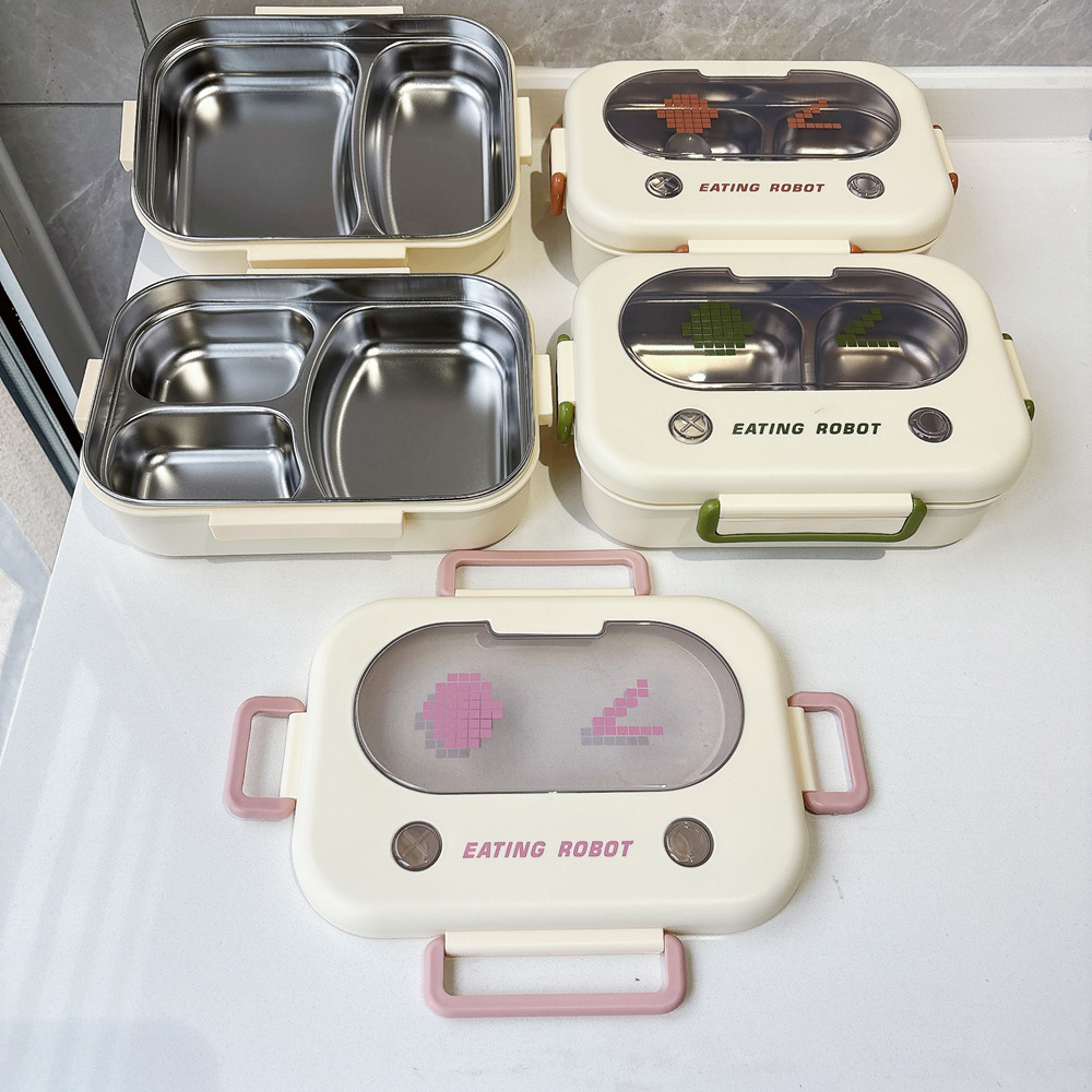 Thermal Bento Box Stainless St - Meal Prep Containers review and price