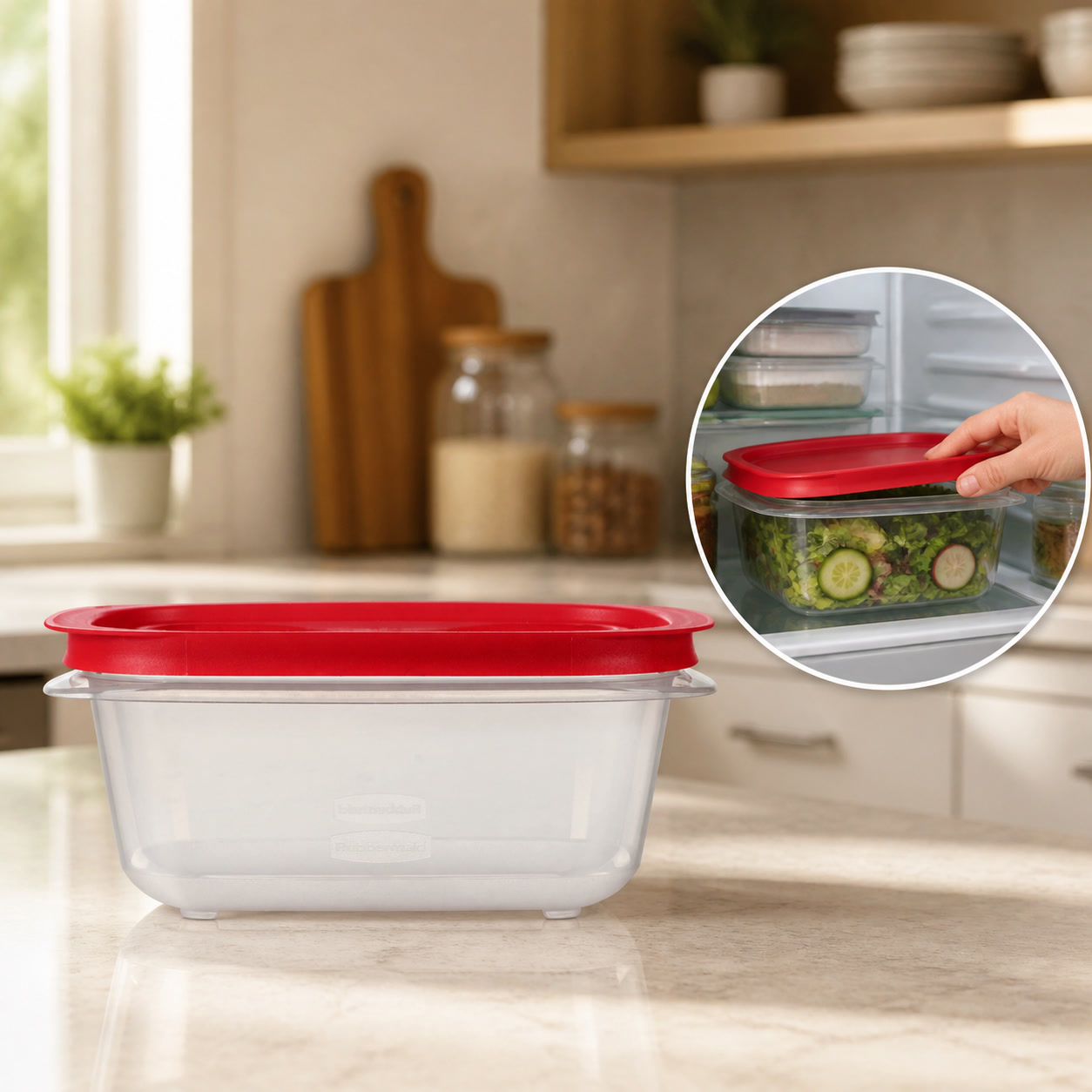 5.26 Cup Rectangular Food Stor - Meal Prep Kitchen review and price