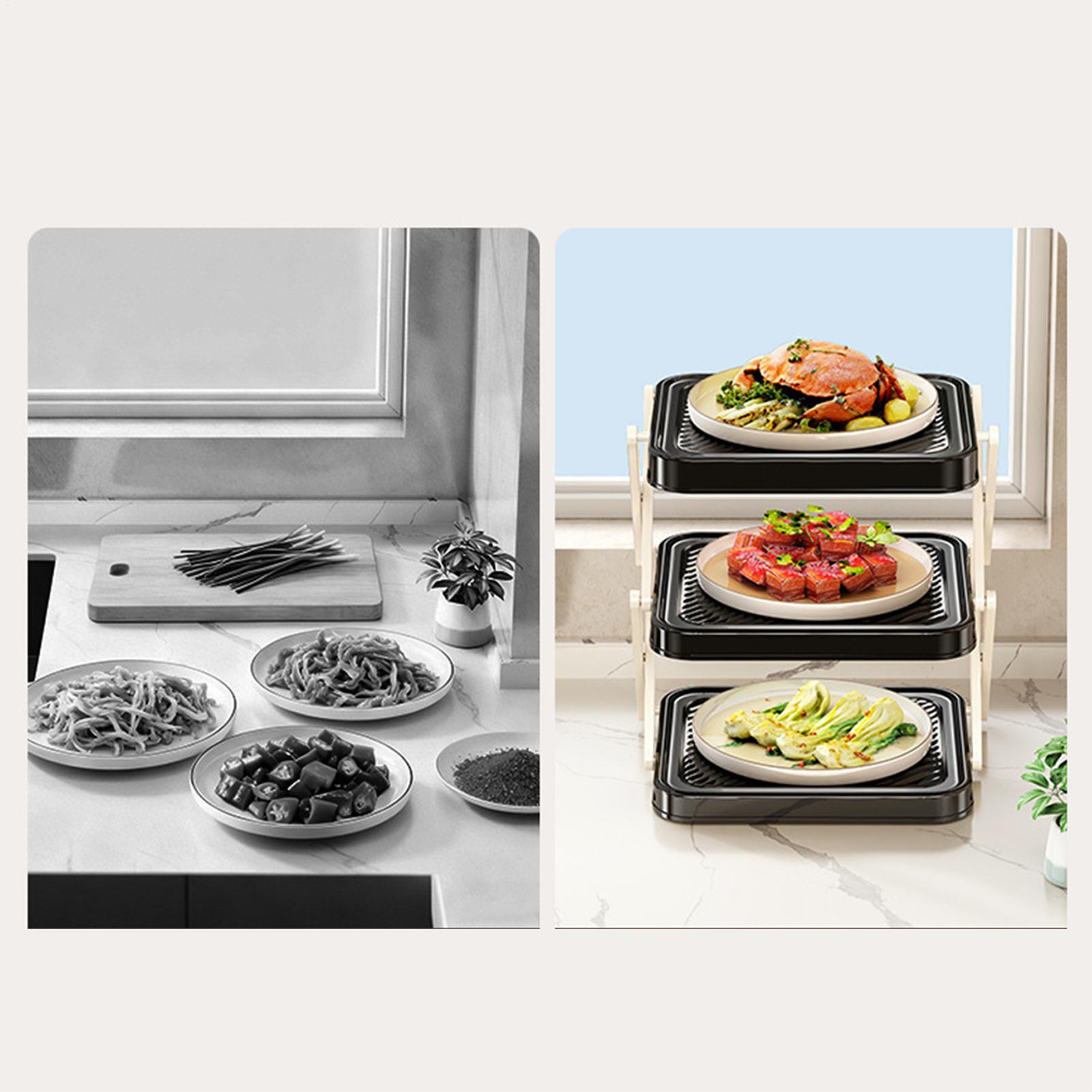 Multi-Layer Food Prep Tray Rac - Meal Prep Food review and price