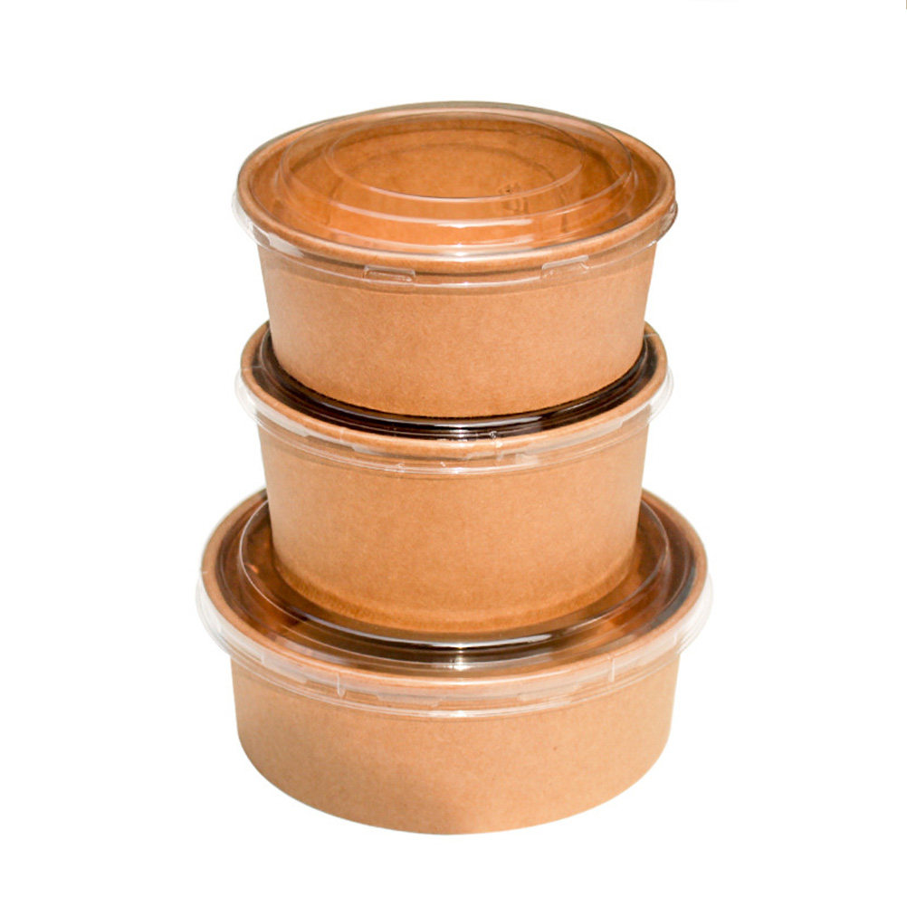 20Pcs Kraft Paper Bowls Leakpr - Meal Prep Containers review and price