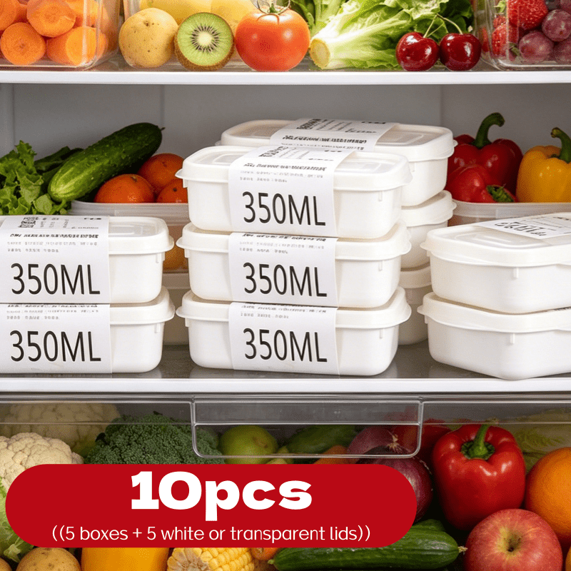 10Pcs Reusable Stackable Food  - Meal Prep Containers review and price