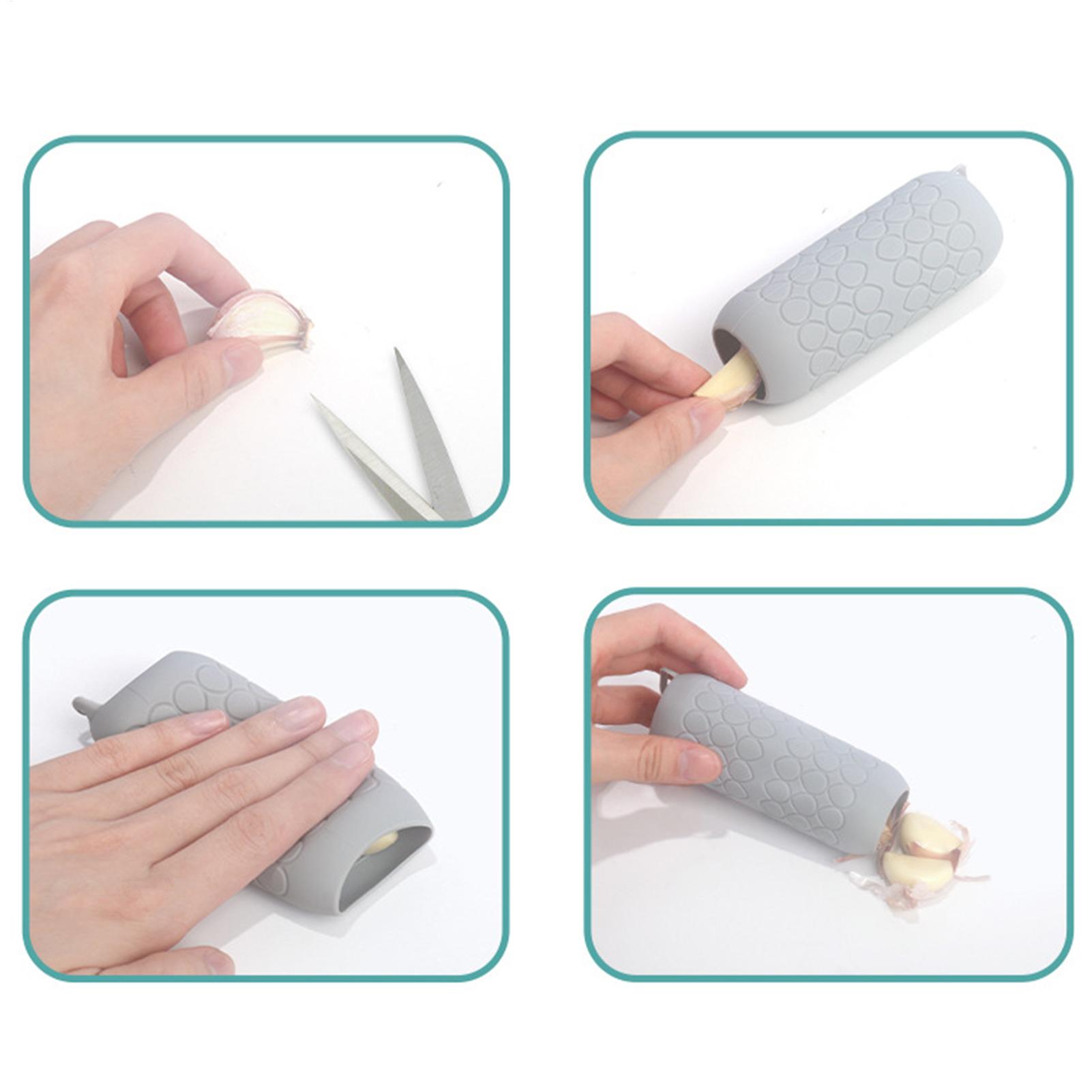 1pc Silicone Garlic Peeler Rol - Meal Prep Youtube review and price
