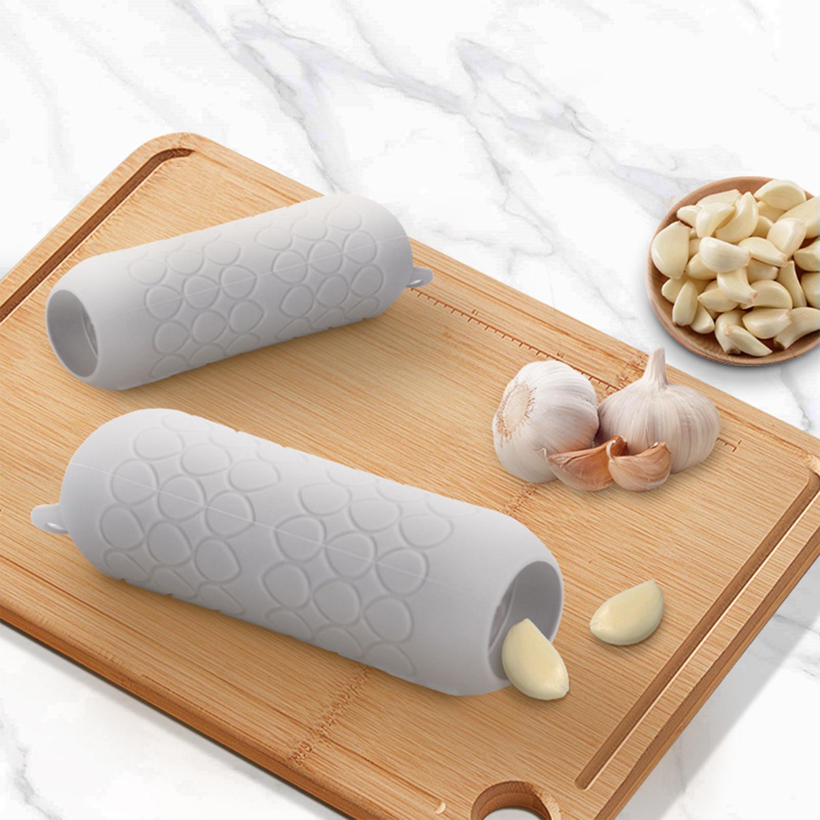 1pc Silicone Garlic Peeler Rol - Meal Prep Youtube review and price