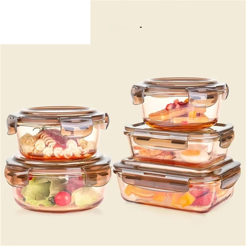 Glass Fresh-Keeping Box, Micro - Glass Container Set review and price