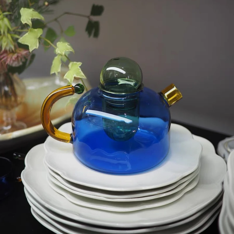 1pcs Heat Resistant Glass Teap - Glass Container Set review and price