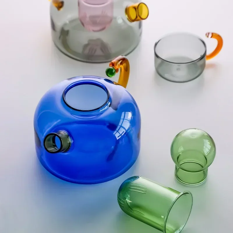 1pcs Heat Resistant Glass Teap - Glass Container Set review and price