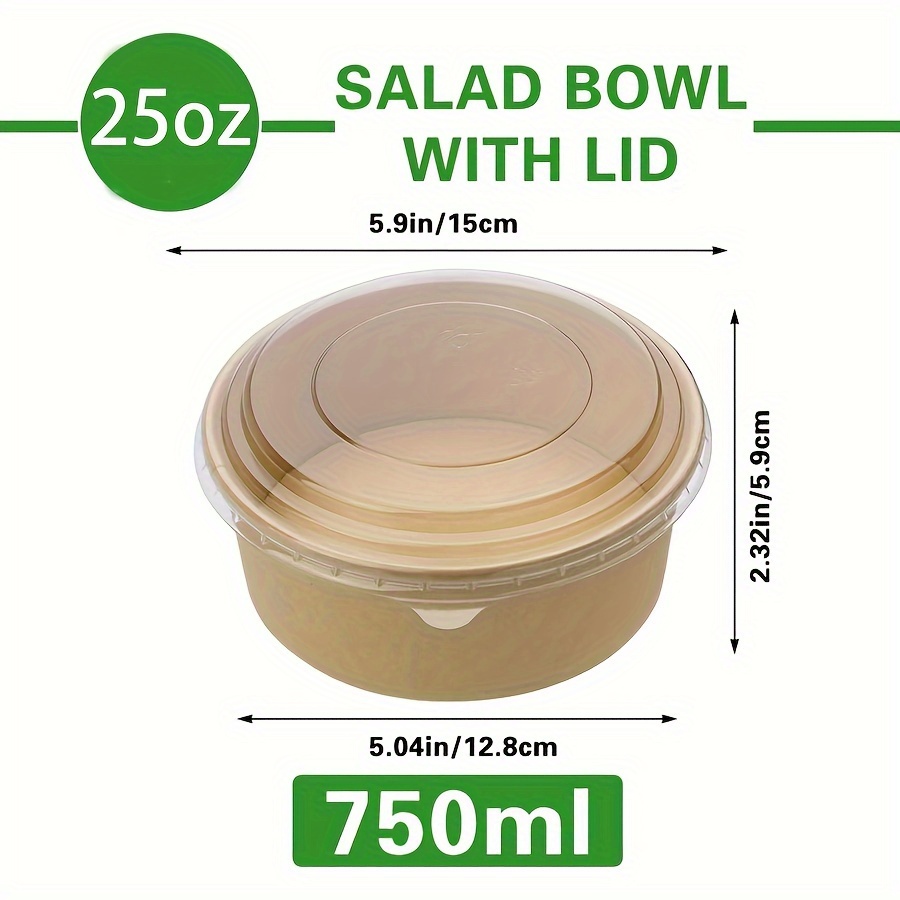 25Oz/750Ml 25/50 Pack Paper Bo - Meal Prep Containers review and price
