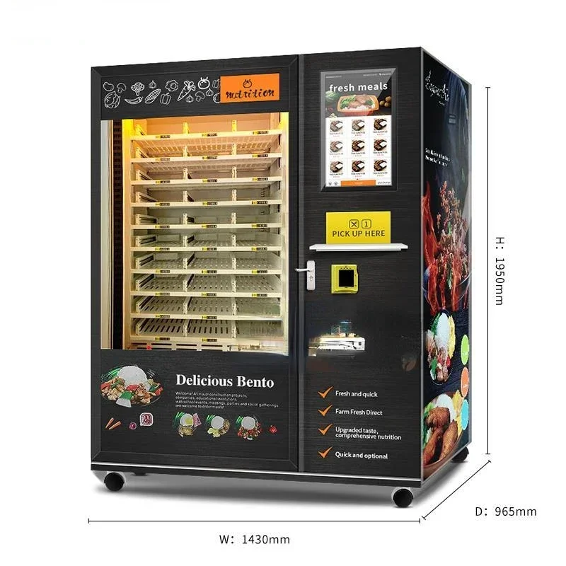 Hot Sale Prepared Meals Kitche - Meal Prep Vending Machine review and price