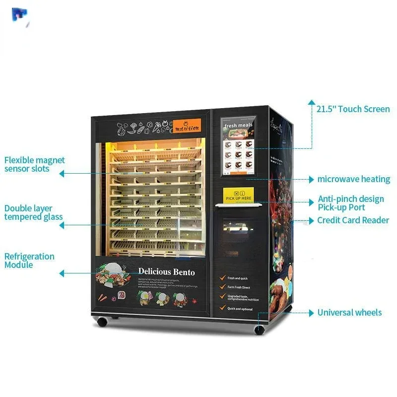 Hot Sale Prepared Meals Kitche - Meal Prep Vending Machine review and price