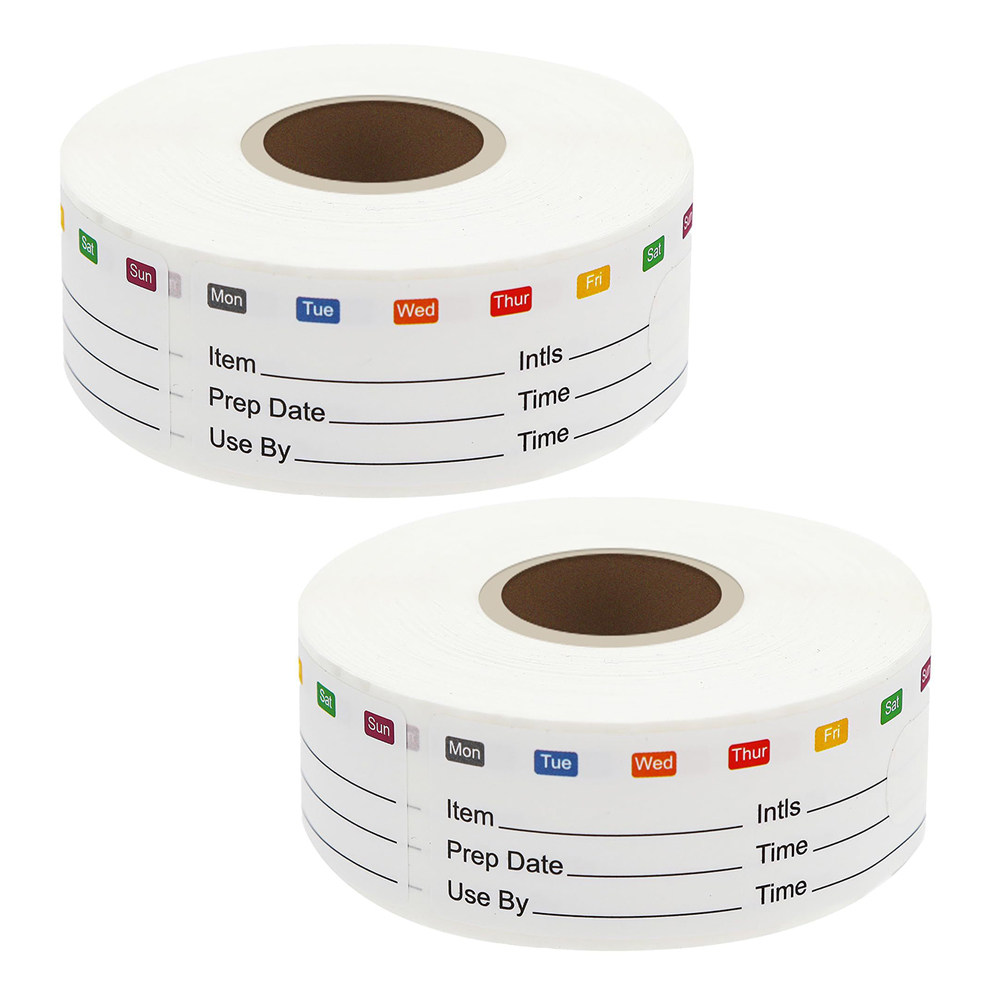 2Rolls Food Date Stickers Remo - Meal Prep Containers review and price