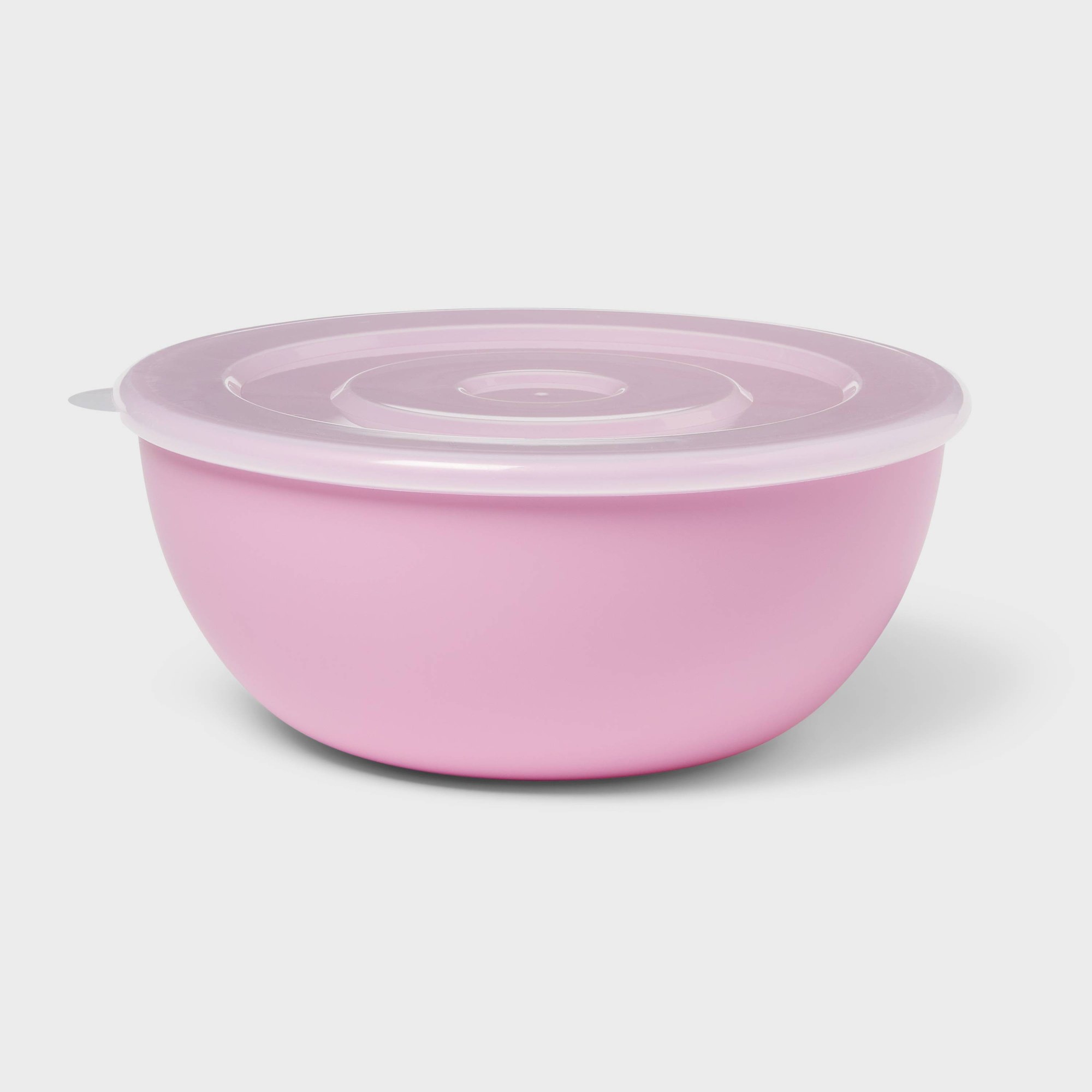 Pink Bowl With Matching Lid, D - Meal Prep Containers review and price