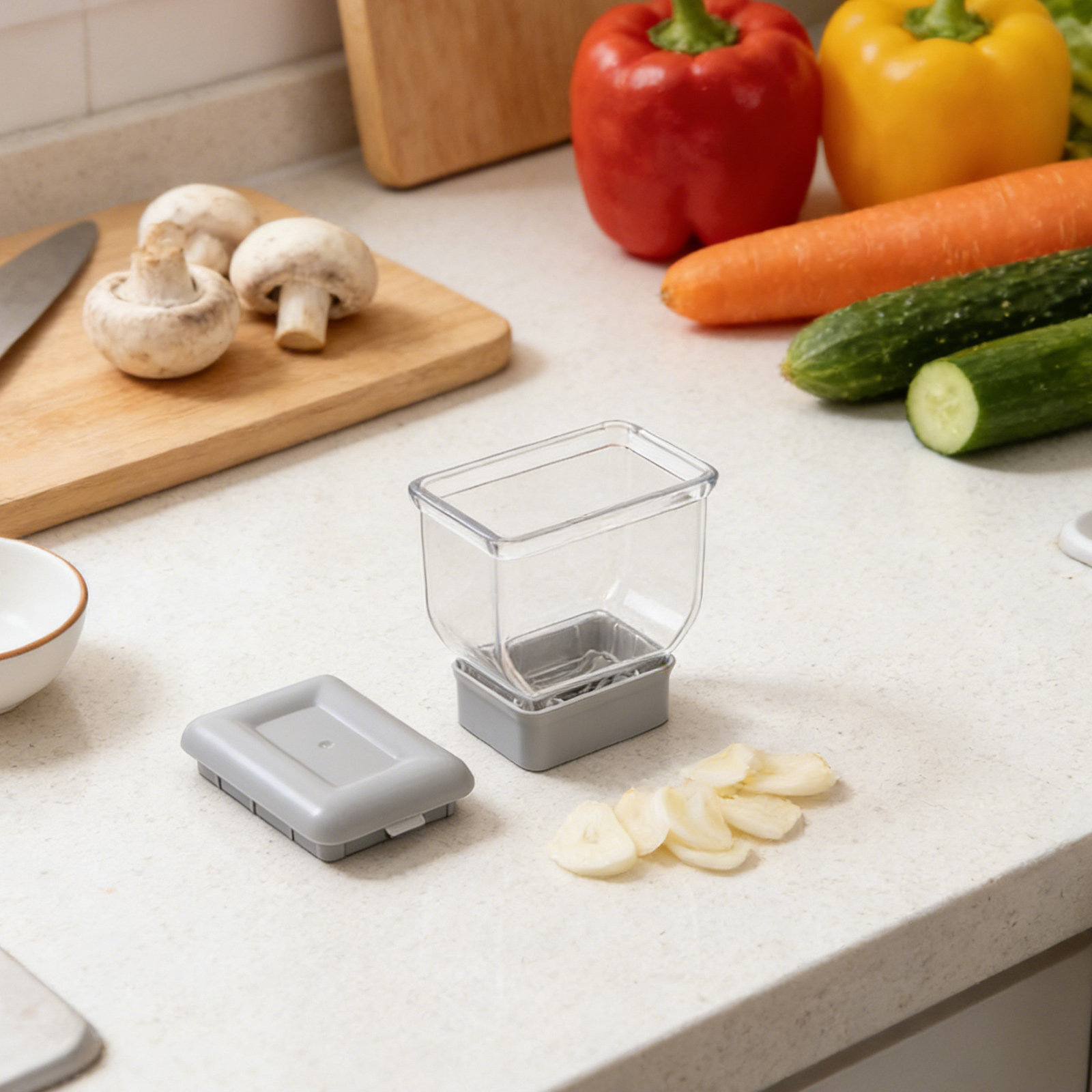 Mini Garlic Dicer Press Garlic - Meal Prep Quick review and price